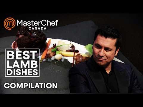 MasterChef Canada Best Lamb Recipes | Rack of Lamb, Braised Shank & Burger | MasterChef World