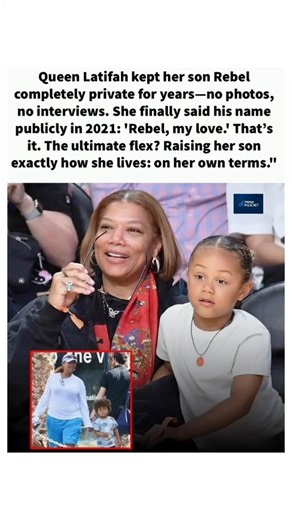 Queen Latifah’s Private Life With Son Rebel ❤️ A Rare Glimpse Into Her Family #fyp#ytshorts#fypage