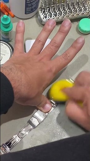 How to remove scratches from watches!