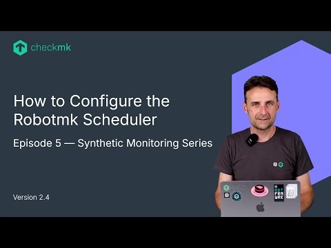 How to configure the Robotmk Scheduler
