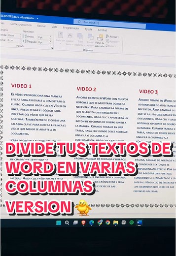 Aprende conmigo todo acerca de ofimatica versión pollito #aprendeentiktok #ofimatica #computacion #microsoftword #tutoriales #parati #aprendegratis