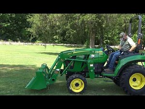 Removing Bucket from a 2032R with a 220R Loader