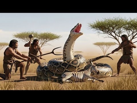 Life 1.4 Million Years Ago | How Homo habilis Saved a Zebra Foal from a Giant Python