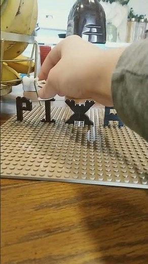 I recreated the Pixar Logo with my legos #pixar #lego