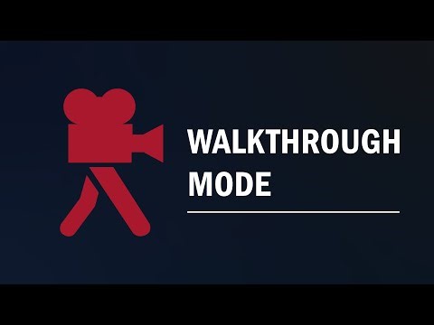 How to Use the Walkthrough Mode in KeyShot
