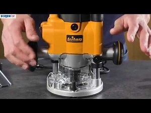 TRITON JOF001 1010W PRECISION PLUNGE ROUTER | Screwfix