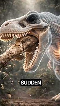 Inside T-Rex Body X-Ray 🦖 Skeleton, Heart & Bite Force Explained #trex #science