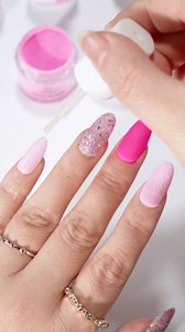 Beetles Dip Powder Nail Kit 36pcs 20 Colors Nude Hot Pink Red Glitter White Dip Nails Powder Starter Kit with Base Top Coat Activator Cuticle Oil Nail Set for Women Alluring Sweetie Collection