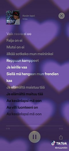 Kesän lapsi - Miska: Kesän tunnelmia ja musiikkia