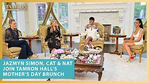 Jazmyn Simon speaks the TRUTH! Moms are just people who are trying to be everything to someone, while also figuring out themselves. | Tamron Hall Show