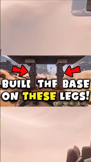 Make a two-legged base! | Conan Exiles
