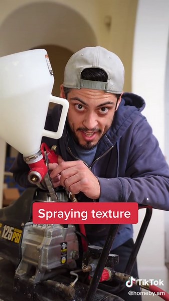 How to Use a Hopper for Spraying Texture on Walls
