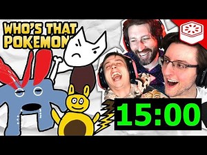 15 Minutes to Draw Original 151 Pokemon from Memory