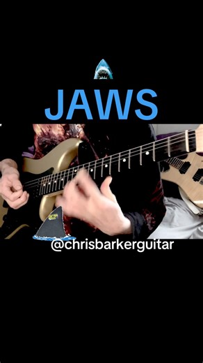 Jaws Theme on Guitar! (John Williams 1975)