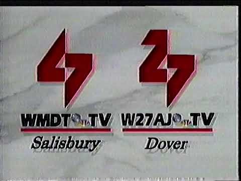WMDT-TV / W27AJ-TV station ident (1990, :05)