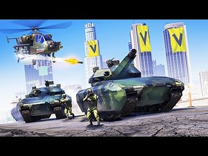 MILITARY UPRISING in GTA 5 Online!