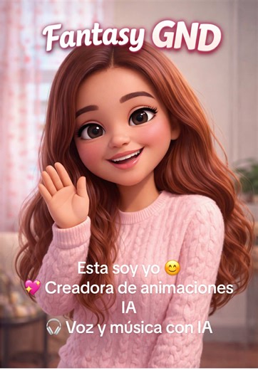 ✨ Soy la creadora detrás de Fantasy GND Gracias por todo su apoyo ❤️ 🎨 Animaciones y música con IA 🎮 Aquí también jugaré videojuegos 💖 Bienvenid@ a mi mundo #FantasyGND #CreadoraDigital #ArteConIA #VozIA #animacion3d