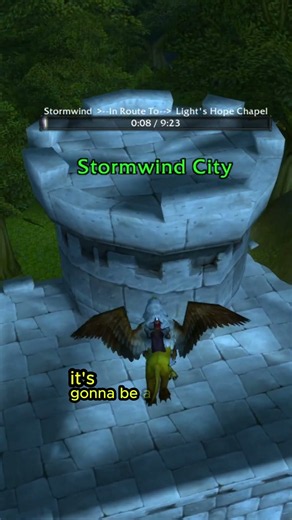 Classic WoW Flight Paths Were BRUTAL 😂