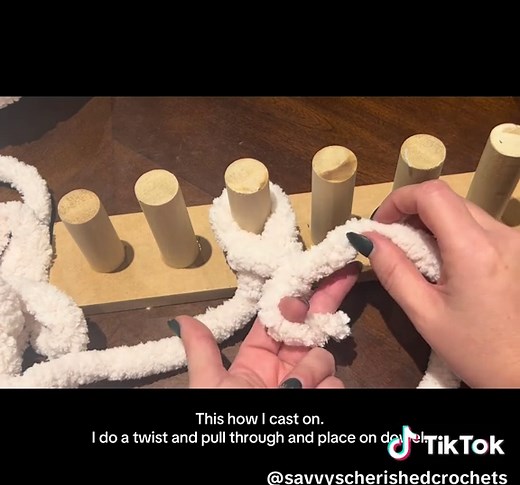 CHUNKY BLANKET LOOM TUTORIAL This video shows you how to cast on and create your chunky blanket using the loom. I hope you all find this helpful. I will be doing another tutorial on how to cast off. #crochet #crocheting #crochetaddict #crochetlove #crcohetdesign #crocheters #crochetersofinstagram #crochetinspiration #yarn #yarnaddict #yarnlove #yarnaddiction #yarnlovers @michaelsstores #yarnstagram #crochetersoftiktok #crochettiktok #crochettok #crochetaddiction #yarncraft #yarntok #fyp #fypage 
