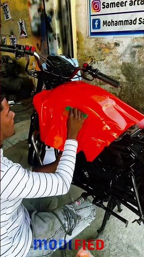 CD Down Bike Full Modified 😱|| #oldbikes #bike #modified