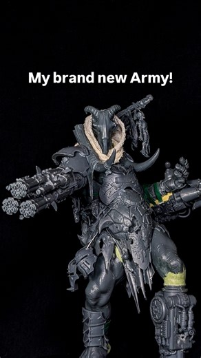 Joe Deno on Instagram: "I need your help! What else could I add to this? What's missing? So here it is! My next big project will be Chaos Knights. This one is still very much a work in progress there are some bits that are still missing and others I want to change. They are going to be built using Mega Gargants from Age of Sigmar, and as you can see they will be heavily modified! I'm still in the planning stages of this armies theme, this model is very much a test to see if it could work and if