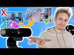 🧿 How to CONFIGURE a WEBCAM in OBS and IMPROVE QUALITY without pixelation | OBS Tutorial #04
