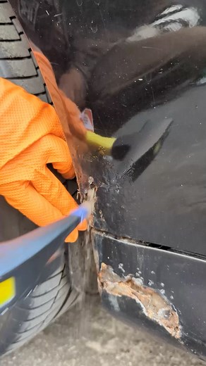 How to repair a rusty car with LEGO #mechanic #repair #bmw #z3 #rust #restoration #car #diy | Marius RBE