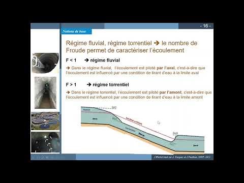 Cours assainissement - partie 1 - régimes d'écoulement