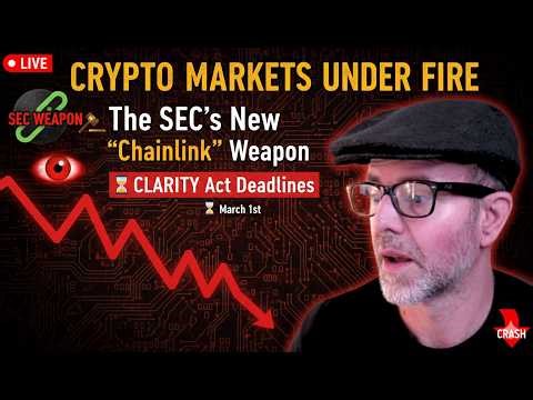 Crypto Markets Under Fire: The SEC’s New "Chainlink" Weapon + CLARITY Act Deadlines 📉