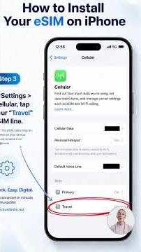 How to Install KurdeSIM eSIM on iPhone | 5-Step Guide | English Version
