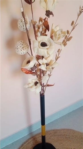 Enhancing My room with waste🌼😍 #diy #wastematerialcraft #craft