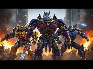 Autobots Arrive! Epic Transformation & Battle - Optimus Prime vs Decepticons | Cinematic Fight