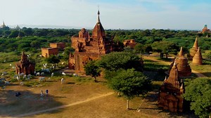 Old Bagan: Drone Views of Myanmar's Timeless Temples