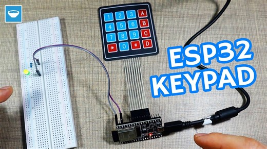 Create a smart keypad access system with ESP32!— EEmentor kit review