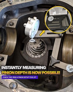 😱 Improper pinion depth can cause gear whining, premature wear, and failure. Our setup tool ensures accurate depth measurements, preventing costly mistakes and extending the life of your differential. 🛒 https://rvtrailertractor.com/products/ring-pinion-setup-tool-kit | RV Trailer Tractor