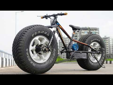 how to make a super fat electric cycle