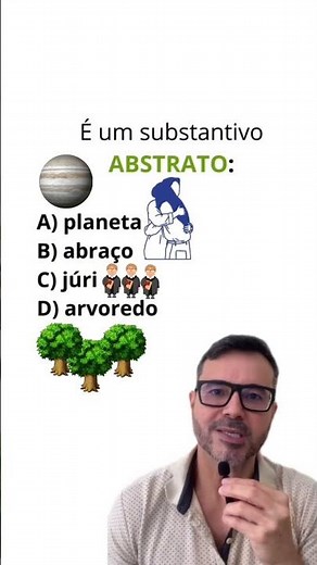 Concrete vs. Abstract Nouns #Portuguese #grammar #Portugueseforcompetitiveexams #noun