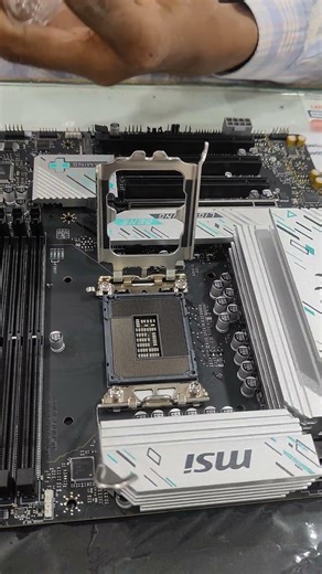 Intel core Ultra i7 Processor Installation #intel #processor #i7ultra #desktop #repairing #fitting