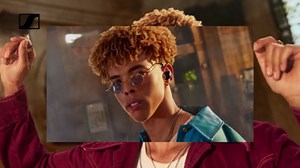 Sennheiser ACCENTUM True Wireless Earbuds - Crystal-Clear Sound with Hybrid ANC, Ergonomic Design, 28-Hour Battery Life, Touch Interface, White