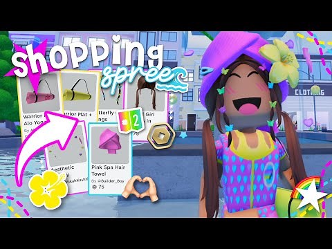 Preppy Roblox Shopping Spree‼️🌈💐💞 ( 300+ robux) #2