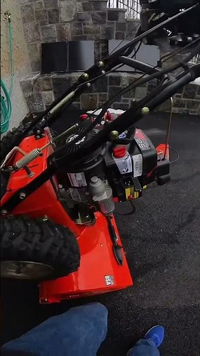 Fixing the thrown belt on my Ariens Deluxe 28 #shorts