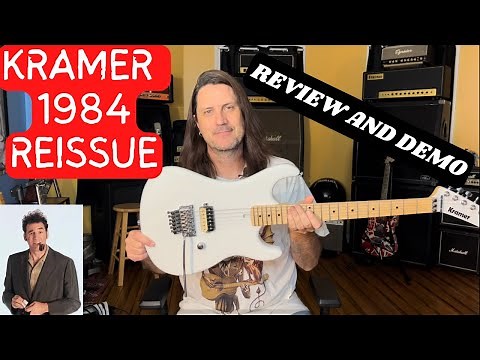 Kramer 1984 Reissue Review And Demo - 80's Riffs Played With The Iconic Kramer 1984 Reissue Guitar