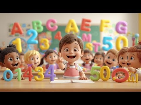 ABC Song + Counting 1–50 | Educational Compilation for Kids