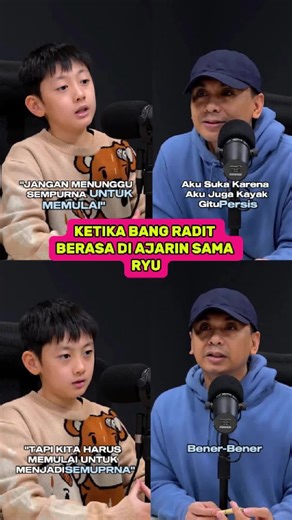 DE'NEWS (@de_news_) - Ketika Bang Radit Berasa Di Ajarin Sama Ryu