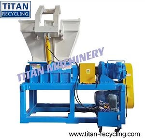 [Hot Item] Industrial Cardboard Waste Wood Pallet Double Shaft Shredder, Double Shaft Shredder Machine