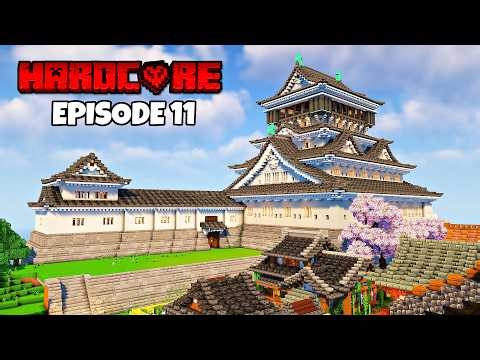 I Finished My Castle in Minecraft Hardcore
