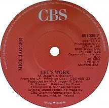 Mick Jagger - Let's Work