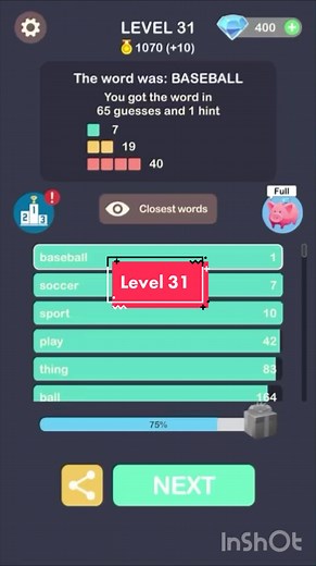 Contexto level 31 #contexto #level31