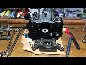 Tbr7 hawk 250 ported head install & top end tear down guide CG250