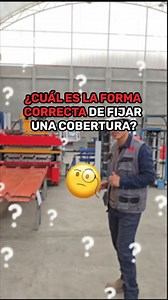 📢 ¡Evita errores al instalar tu cobertura! Muchas veces, una mala fijación puede causar problemas graves como filtraciones y deterioro prematuro. En este video, te enseñamos la forma correcta de fijar una cobertura para que tu estructura sea resistente y duradera. 💪✨ ✅ Puntos clave para una buena fijación: ✔️ Usa los tornillos adecuados según el tipo de cobertura. ✔️ Respeta la distancia recomendada entre cada fijación. ✔️ Asegura una correcta colocación de las arandelas para evitar filtracion